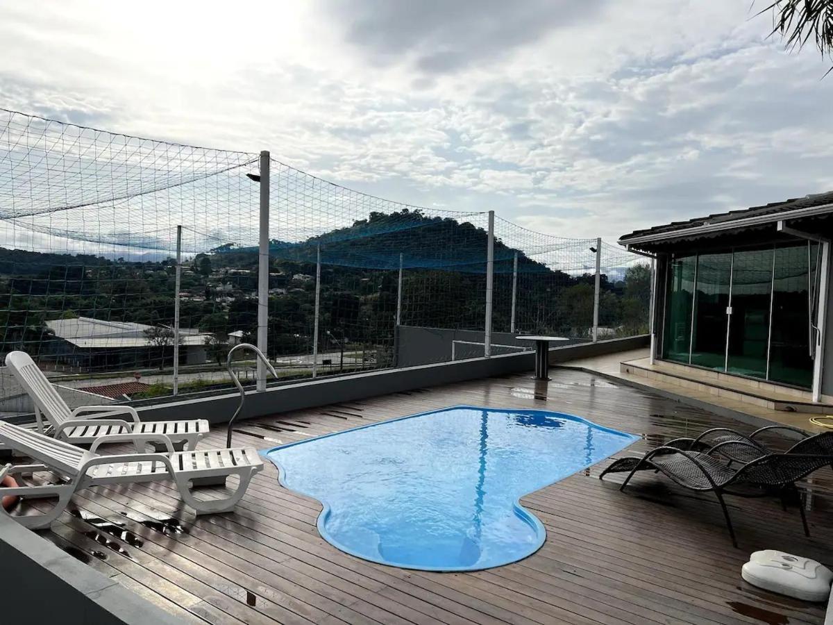 Casa alto padrão com área gourmet completa, piscina e campo futebol Villa Socorro  Esterno foto